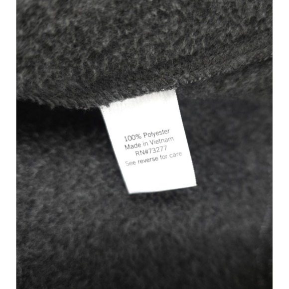 Sonoma Goods for Life Men's 3XL Tall Gray Full Zip Fleece Jacket Warm Soft - Picture 7 of 10